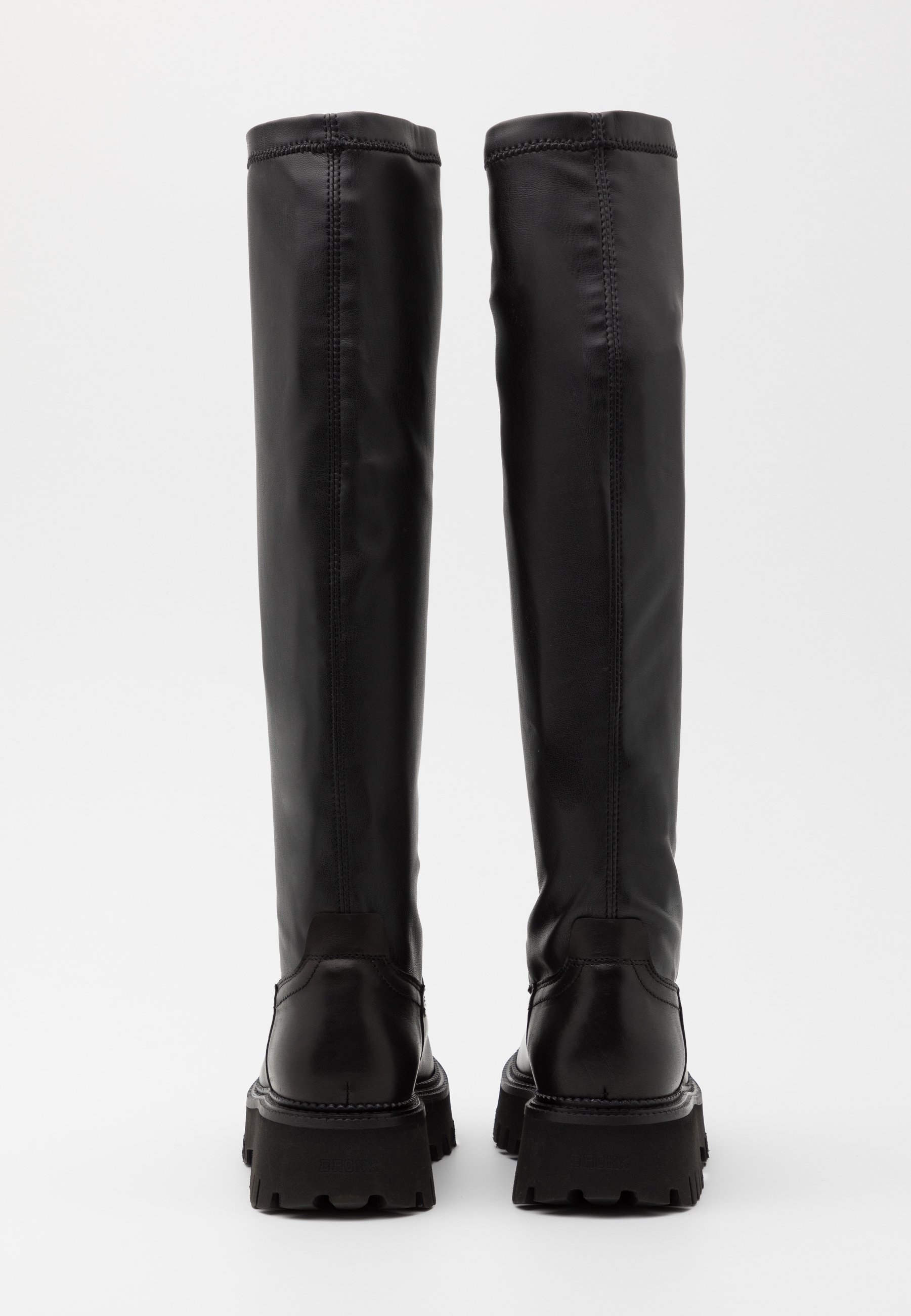Bronx GROOVY - Overknee laarzen - black/zwart - Zalando.be