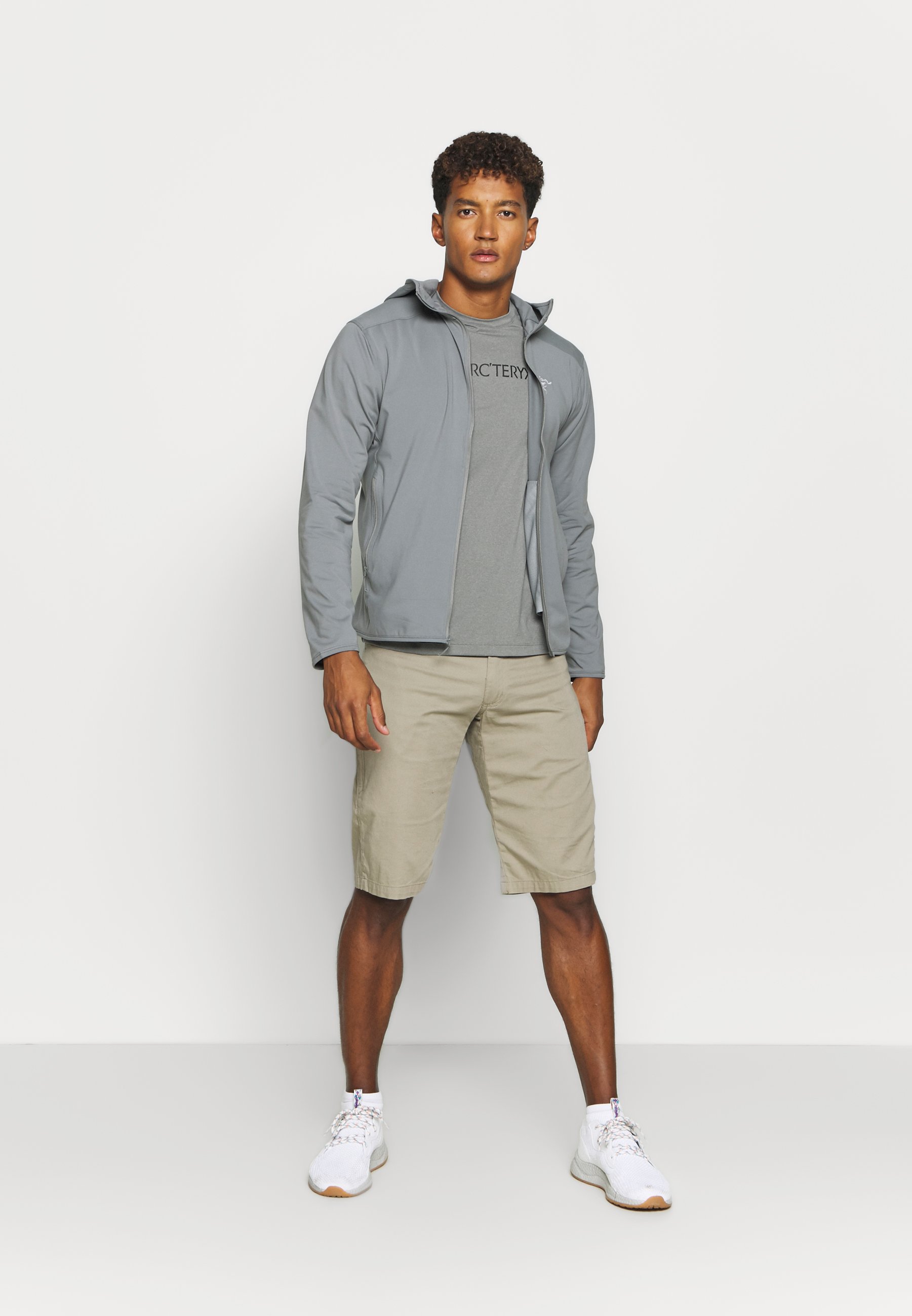 Arc Teryx Kyanite Lt Hoody Mens Fleece Jacket Cryptochrome Grey Zalando Co Uk