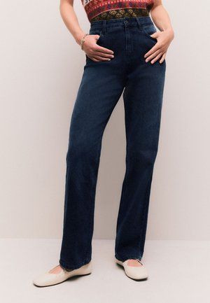 Džinsi ar taisnām starām - inky blue
