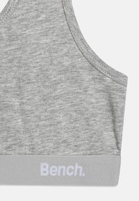 Bench SOLID 3 PACK - Topp - lila/grau