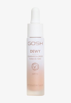 Gosh Copenhagen DEWY FOUNDATION DROPS - Fondotinta - tan