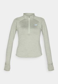 ATHLETICS GRID 1/2 ZIP - Μπλούζα με μακριά μανίκια - garter snake heather