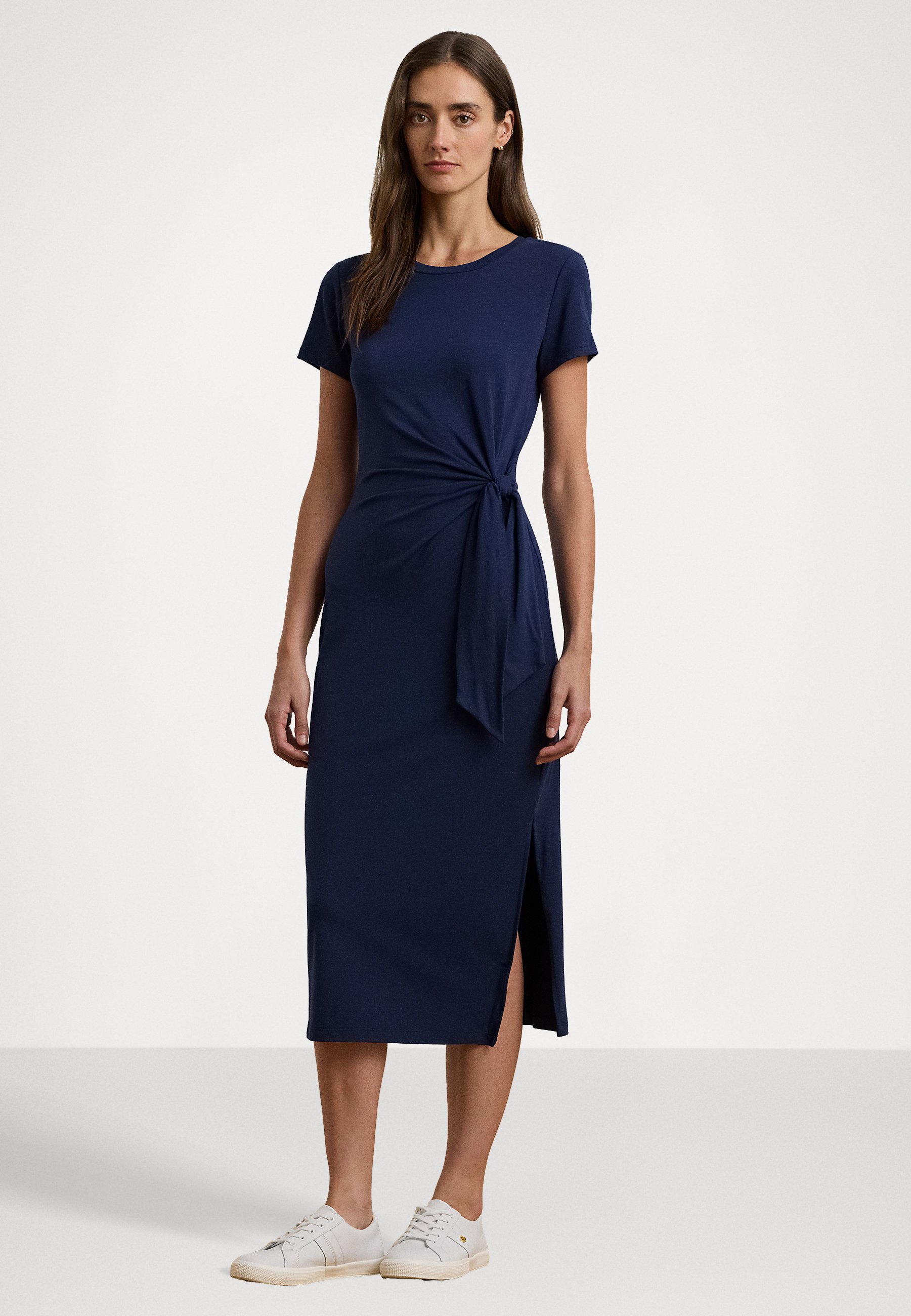 ワンピース Ralph Lauren SHORT SLEEVES SVAN DAY DRESS Lauren Ralph Lauren ASHIR SHORT SLEEVE DAY DRESS - Jersey