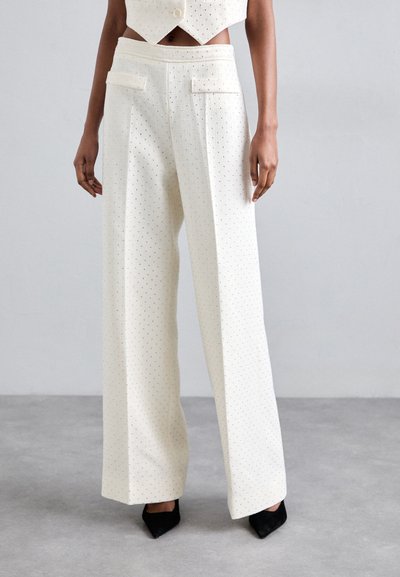 sandro PANTALON - Pantaloni - ecru