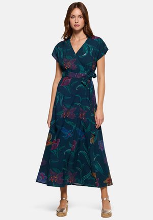 LARGO MULTICOLOR FLOR - Vestido largo - multicolor