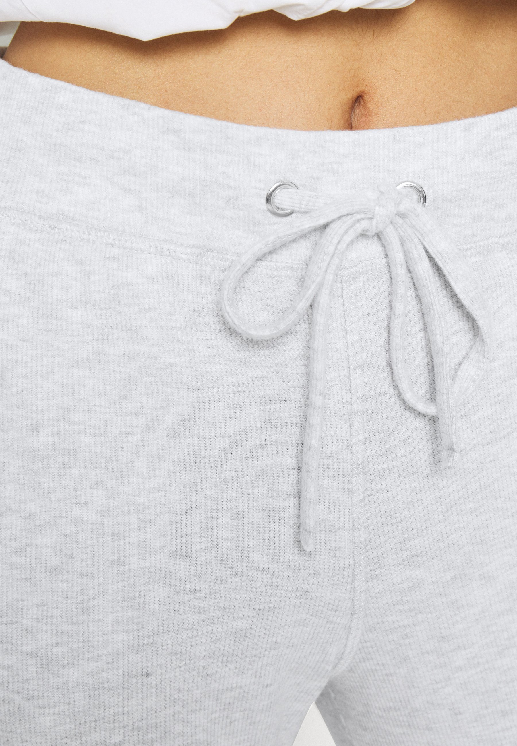 grey high waisted tracksuit bottoms