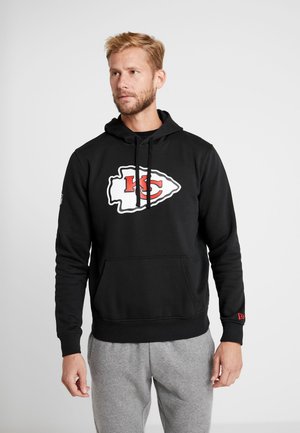 NFL KANSAS CITY CHIEFS LOGO HOODIE - Kapuzenpullover - black
