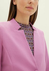 TOM TAILOR STRUCTURE - Blazer - mauvy plum