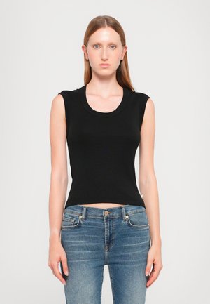 CAP SLEEVE - Top - black