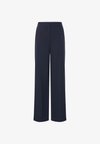 BYDANTA WIDE LEG PANTS 2 - Stoffhose - copenhagen night