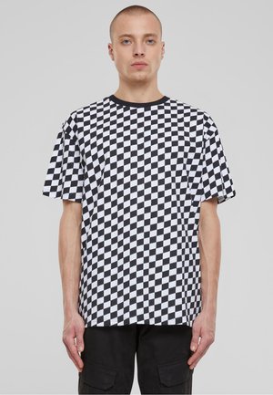 CHECK - Print T-shirt - blackcheck