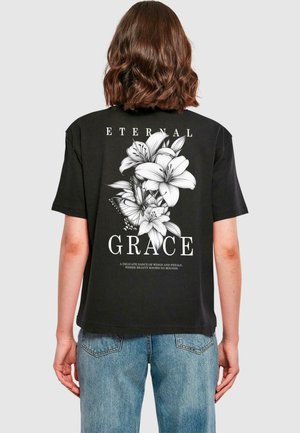 ETERNAL GRACE - Print T-shirt - black