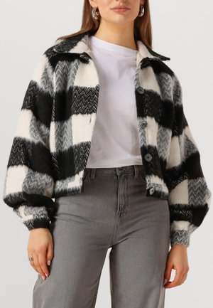 Nukus MILOU - Lichte jas - 114 offwhite black