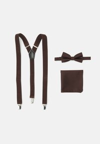 SUSPENDER/HOSENTRÄGER SET - Citi aksesuāri -  light brown