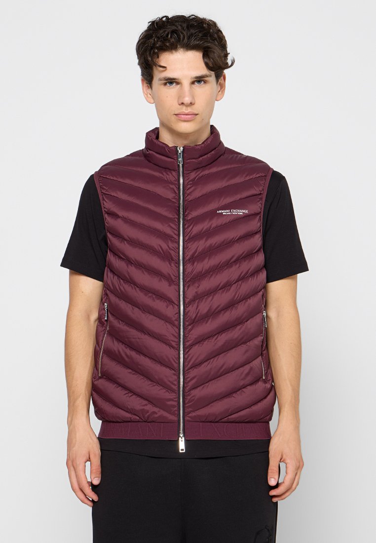 Armani Exchange Bodywarmer bordeauxrood