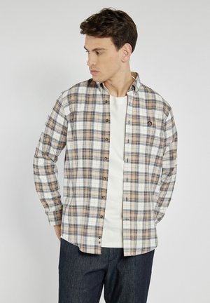 Hemd - beige, brown, white