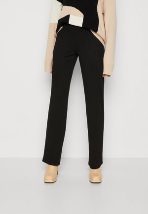 Stoffhose - black