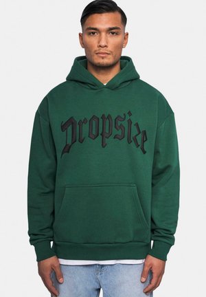 HEAVY PUFFER PRINT  - Hoodie - washed green