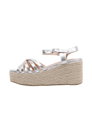 FRAGANTI - Sandalias de tacón - silver