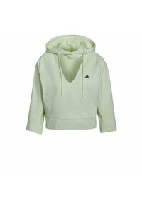 adidas Performance Felpa con cappuccio - green