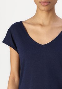 Anna Field Jednoduché tričko - dark blue