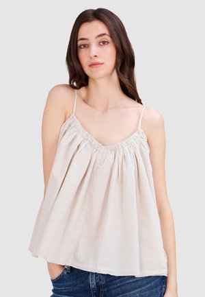 Blouse - palebeige