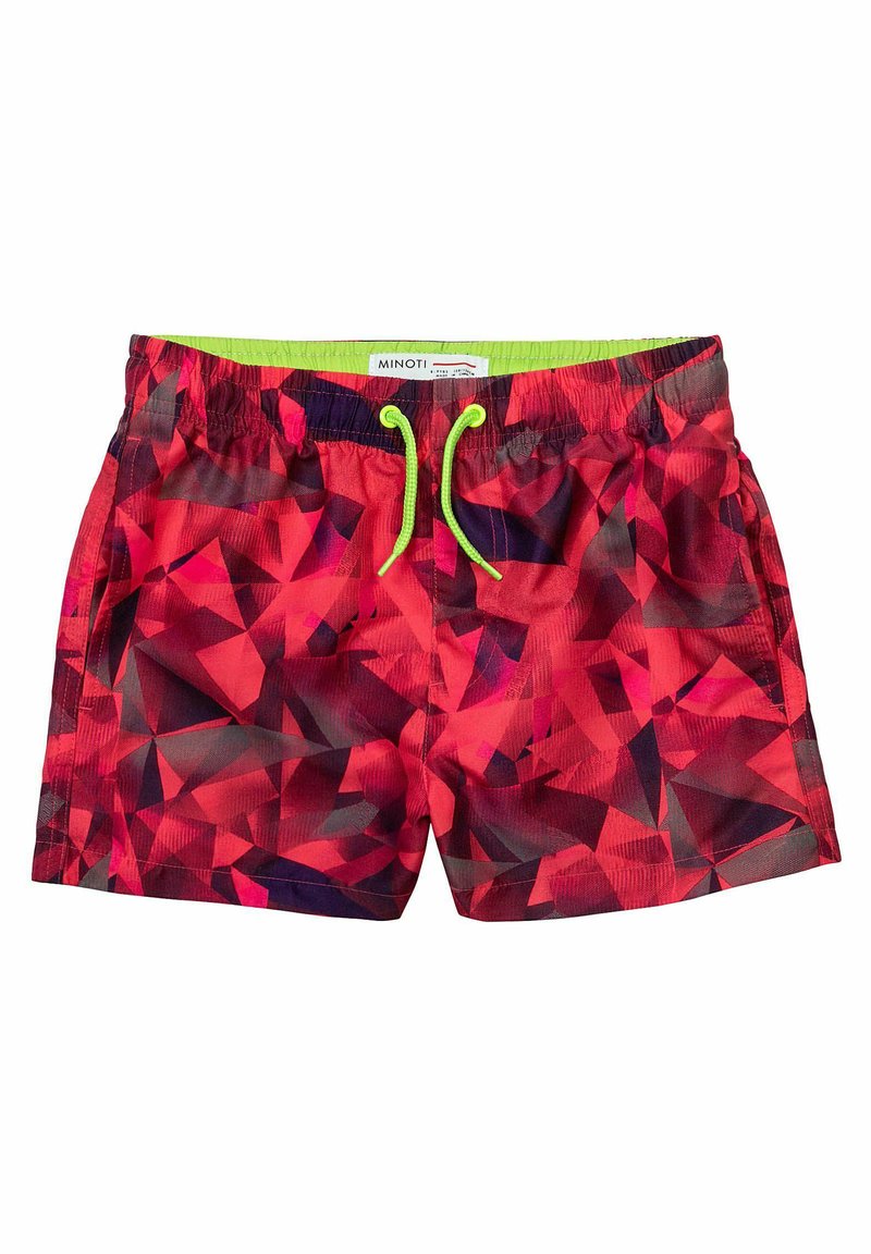 MINOTI ELASTIC WAIST AND PRINT ALL OVER - Kratke hlače - red