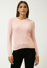 INFLUENCER FANCY - Strickpullover - rose