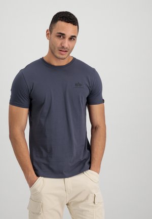 BACK - Printtipaita - greyblack black