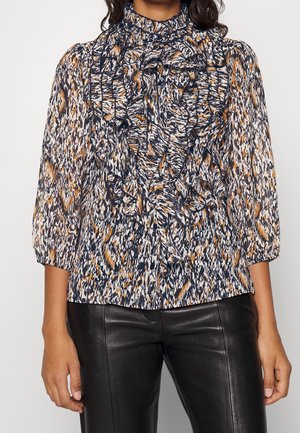 Button-down blouse - white