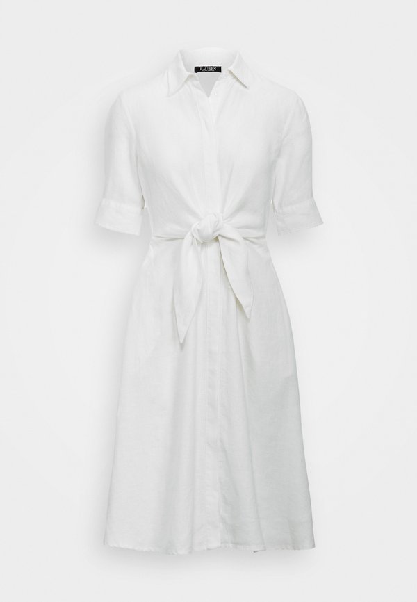 CLASSIC LINEN DRESS - Shirt dress4