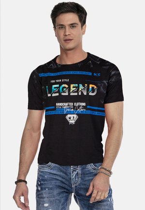 Print T-shirt - black