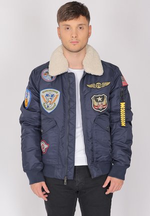 TOP GUN  - Bomber Jacket - navy