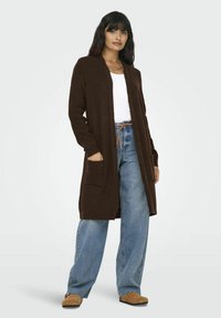 ONLY ONLJADE CARDIGAN - Cardigan - chocolate torte