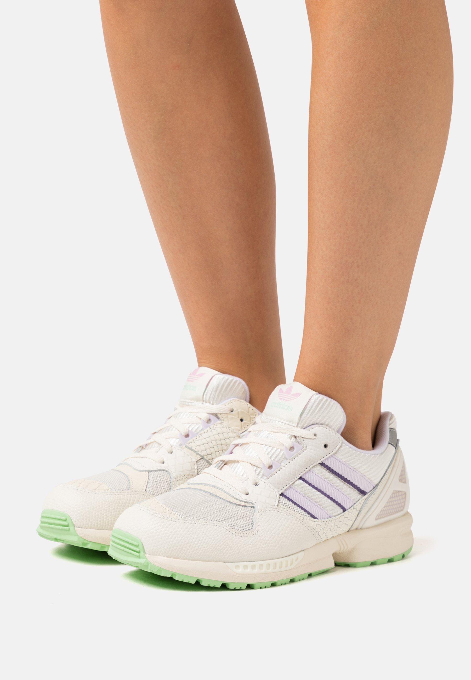 adidas Originals ZX 9020 - Sneaker low - cloud white/cream white/glory mint/weiß