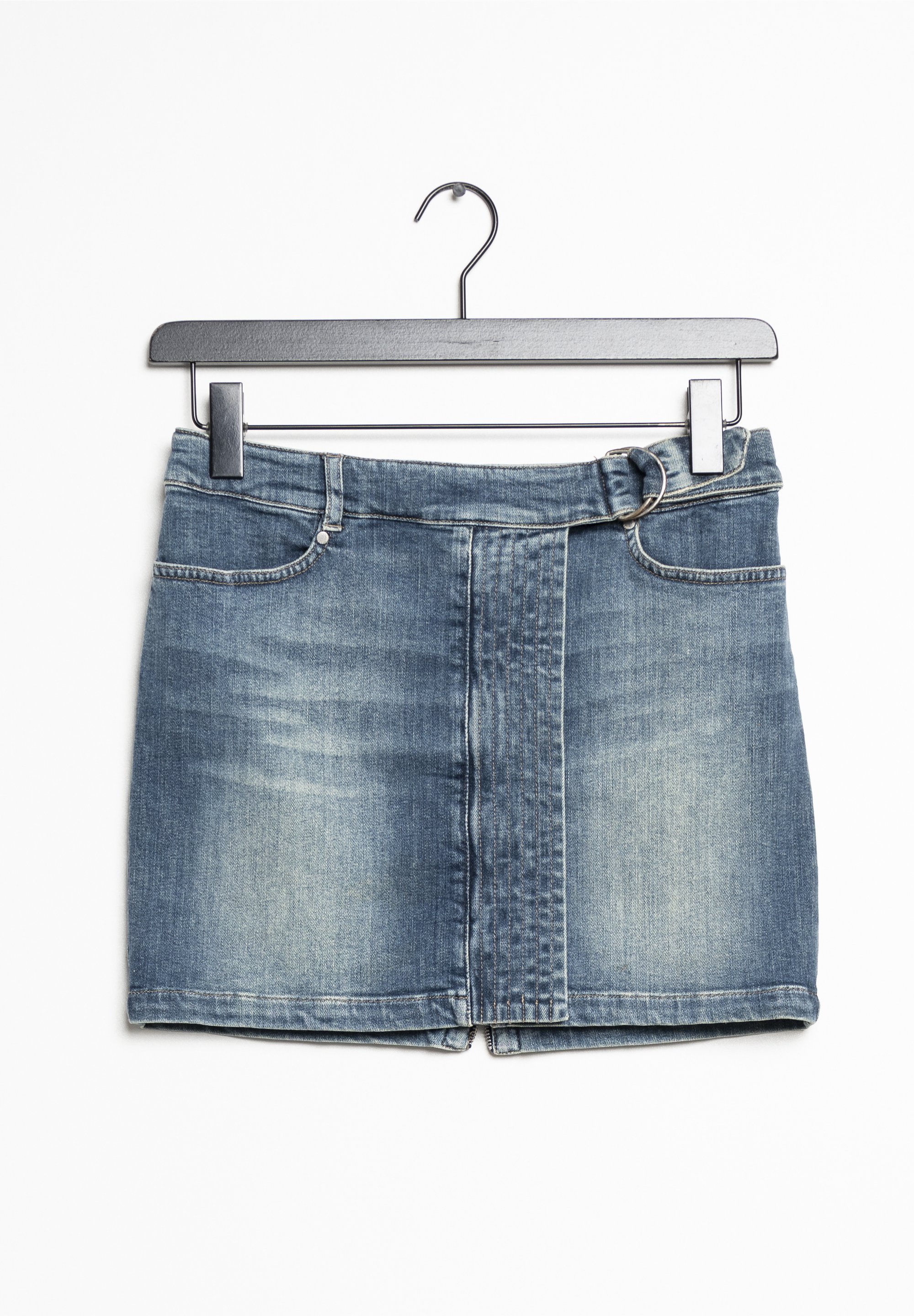 Jupe En Jean Bleu Avec Découpes Taille 36 - Max&Co - Occasion Très Bon état