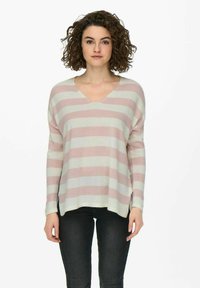 ONLY Strickpullover - cloud dancer