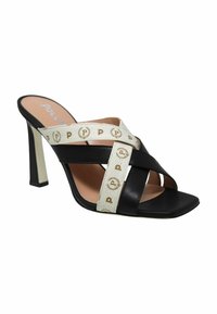 Pollini Muiltjes met hak - nero