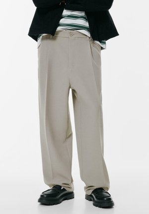 TAILORED FIT - Broek - taupe