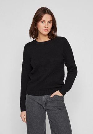 VILA VIDALO O NECK  - Maglione - schwarz