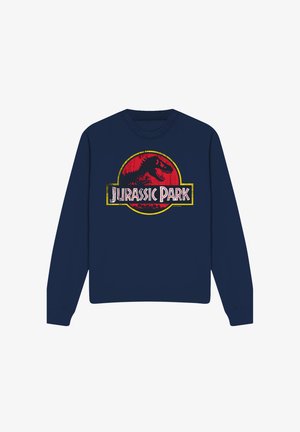 Universal Studios, JURASSIC PARK DISTRESSED LOGO - Sweatshirt - dark blue