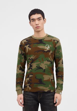 Billionaire Boys Club, CAMO  - Langærmet T-shirt - green