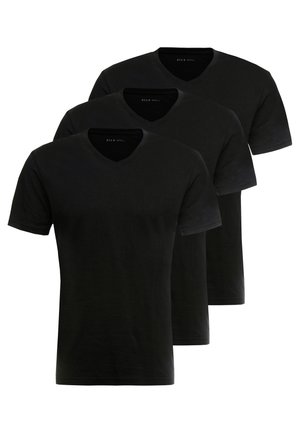 3 PACK - T-shirt basic - black