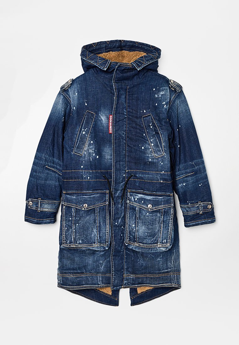 Dsquared2 Spijkerjas donkerblauw