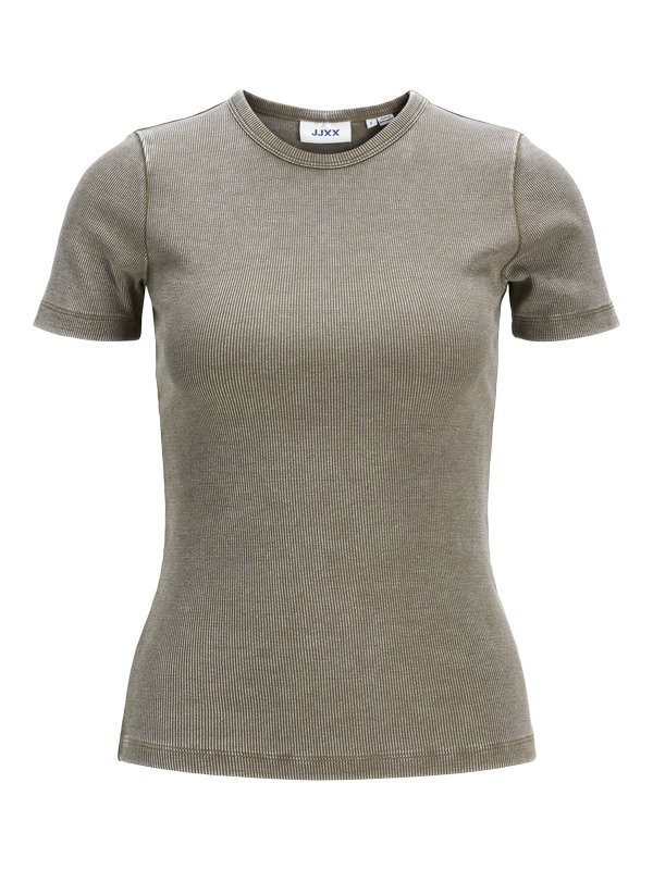 JXFRANKIE WASH TEE - Basic T-shirt - morel2