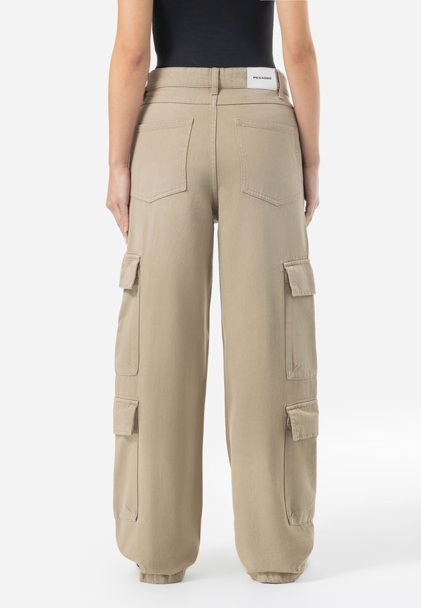 ISA BAGGY - Cargo trousers - washed desert taupe3
