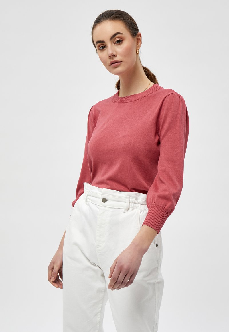 Minus - MIMERSIN KNIT TEE - Svetr - pink lemonade, Zvětšit