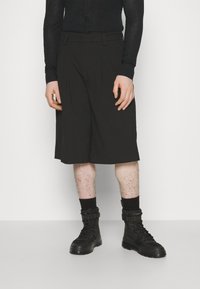 Jaded London GOLIATH TAILORED - Šortky - black