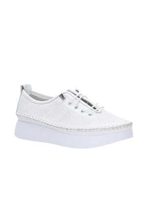 AŻUROWE  - Sportieve veterschoenen - white