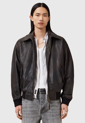 MARCO - Læderjakker - vintage black